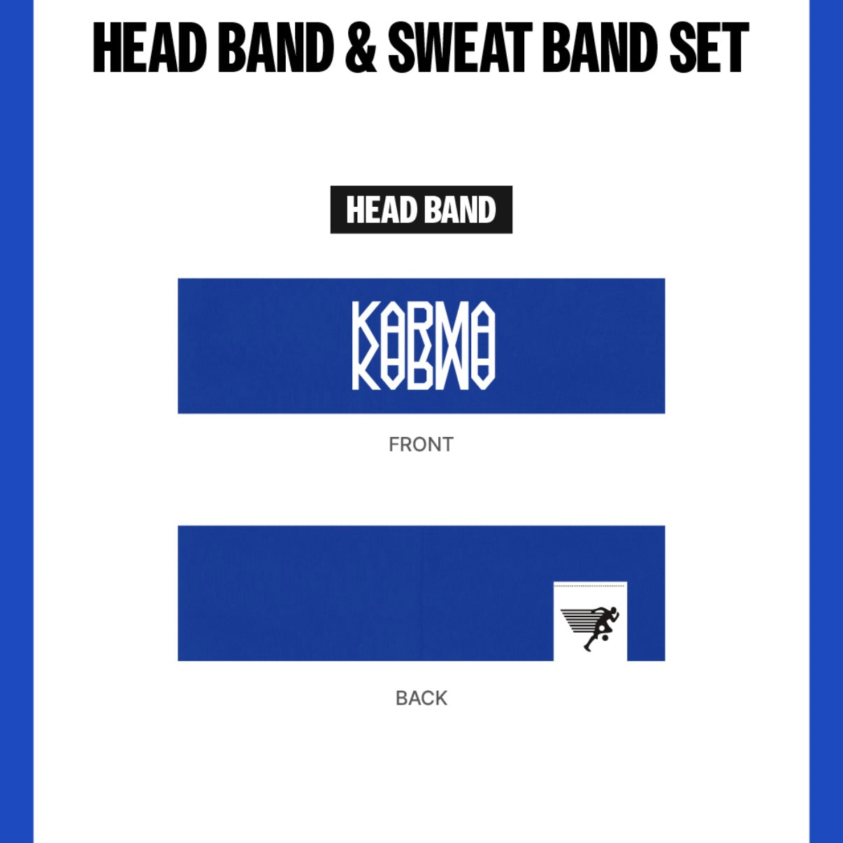 (PRE-ORDER) STRAY KIDS - HEAD BAND & SWEAT BAND SET - KARMA POP-UP MERCH - LightUpK