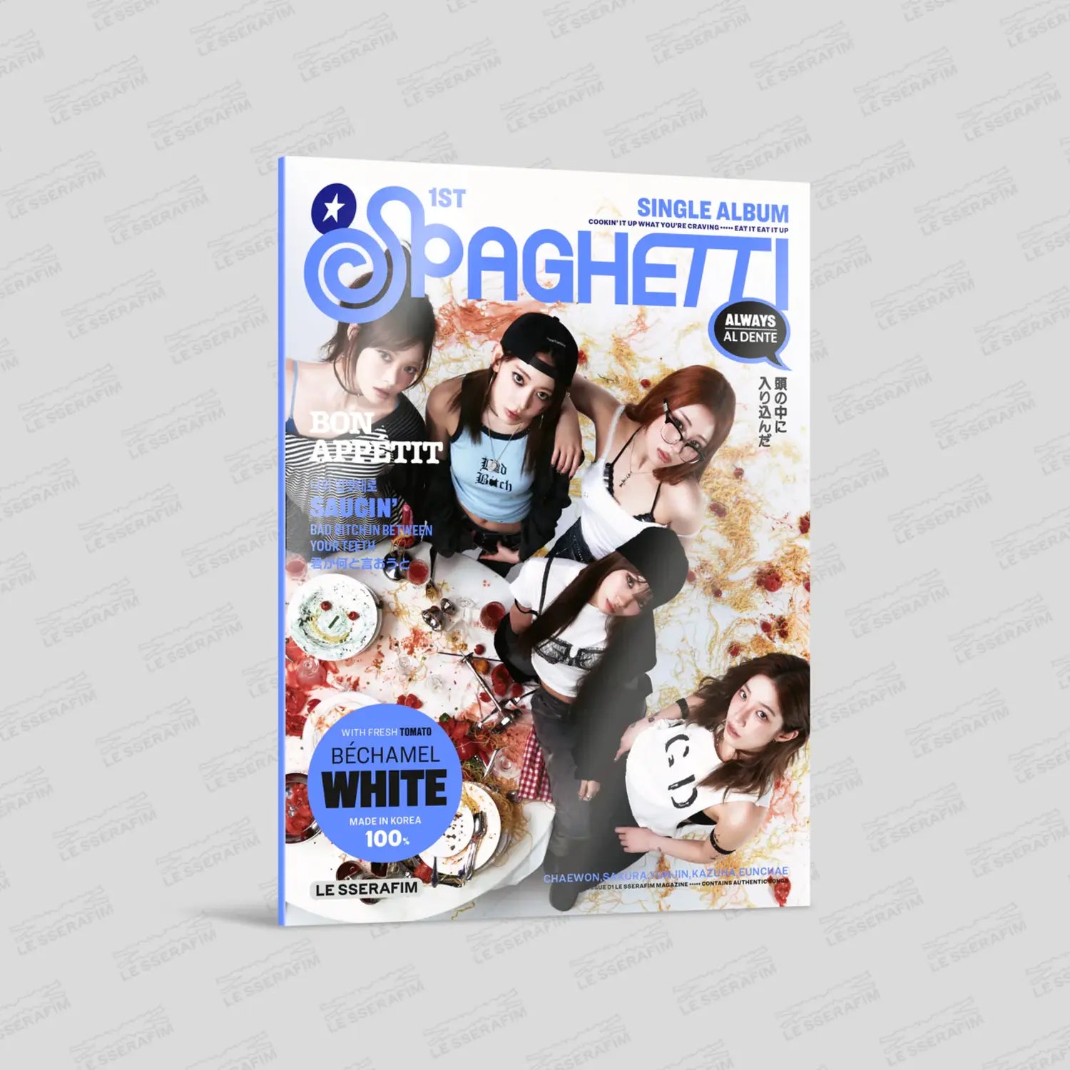 LE SSERAFIM SPAGHETTI Compact 30枚 新品未開封 CFCD9A60-C2C6-4DDF-AE0F-