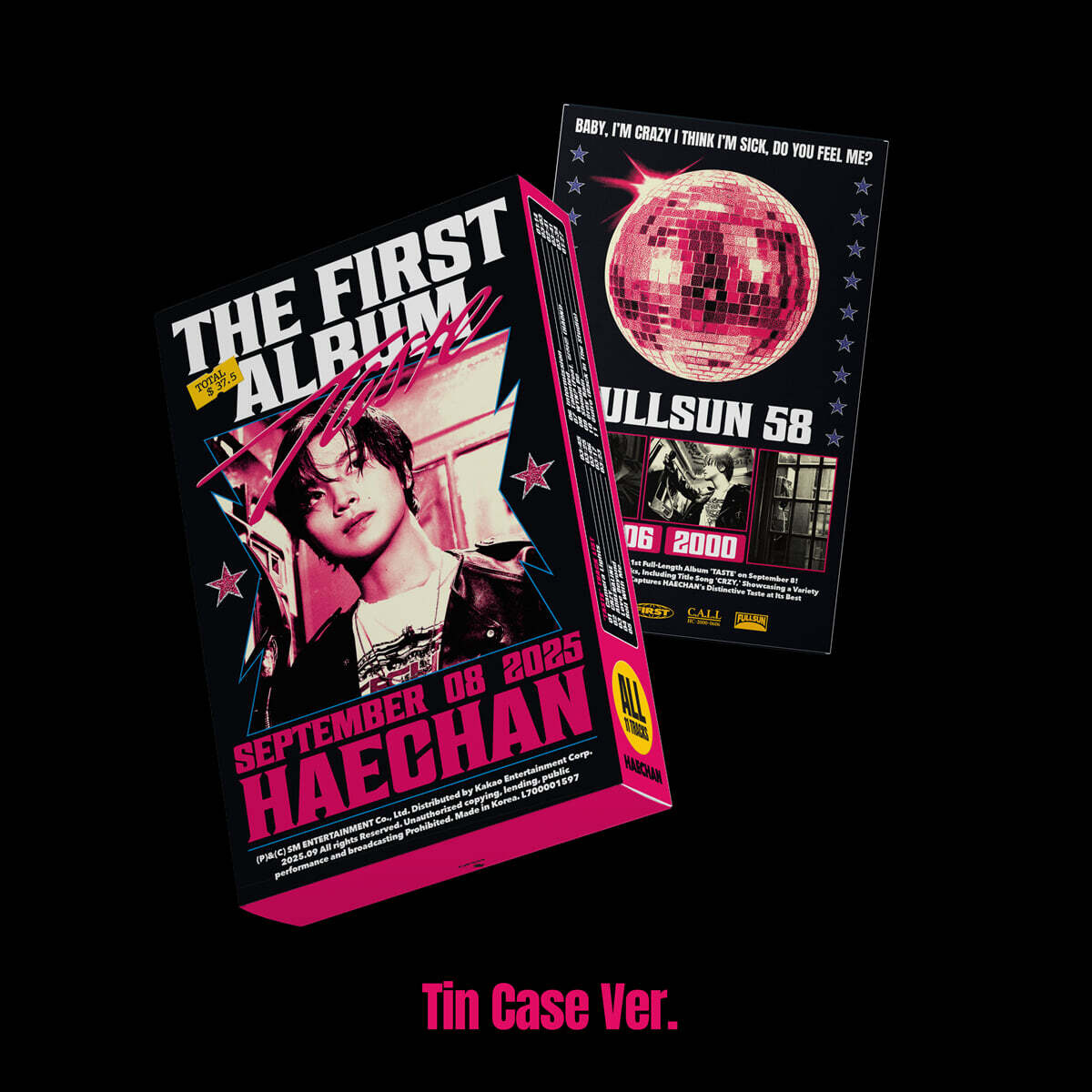 (PRE-ORDER) HAECHAN - 1ST ALBUM [TASTE] (TIN CASE VER.) - LightUpK