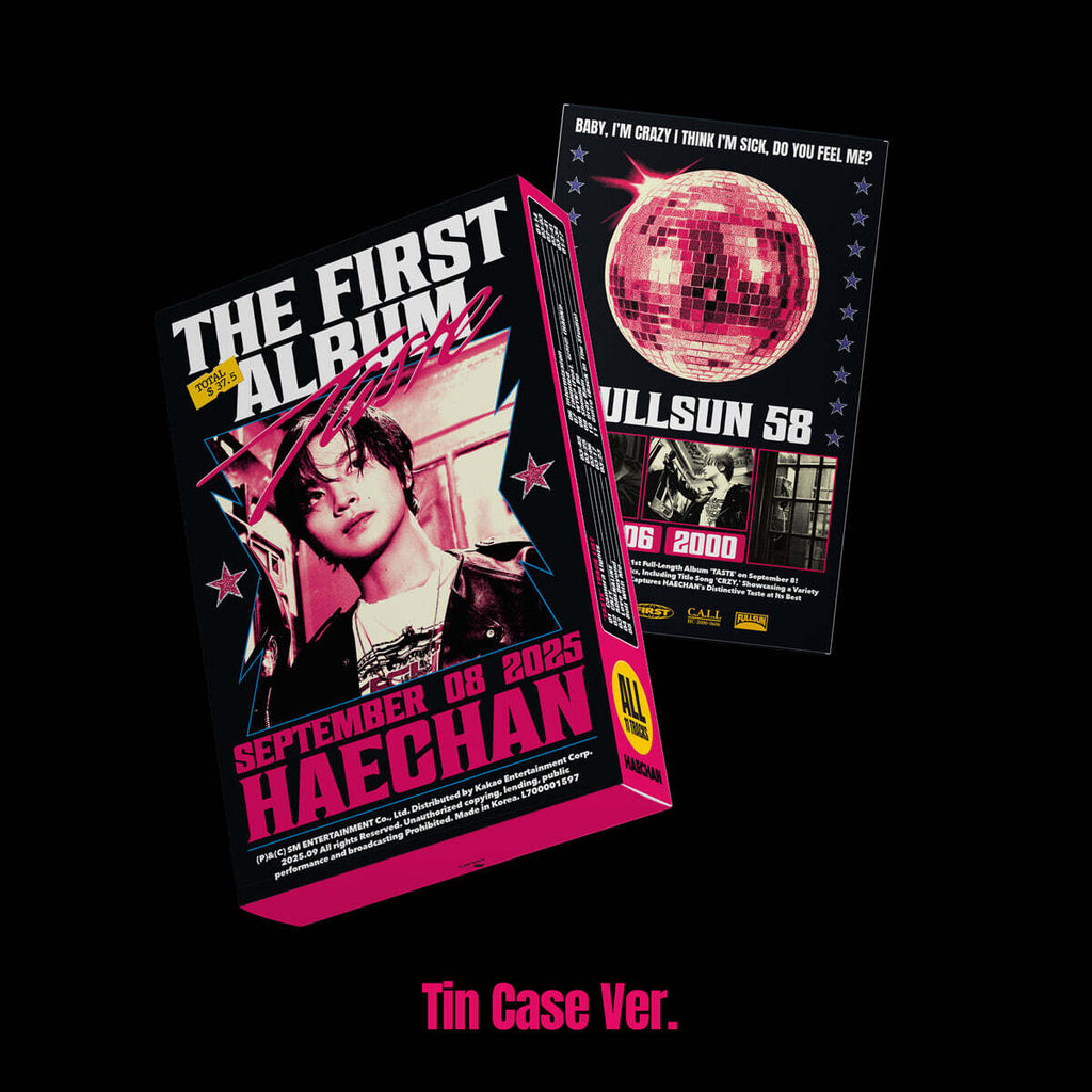 (PRE-ORDER) HAECHAN - 1ST ALBUM [TASTE] (TIN CASE VER.) - LightUpK
