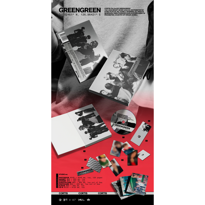 (PRE-ORDER) CORTIS - GREENGREEN (3 VERSIONS) RANDOM - LightUpK