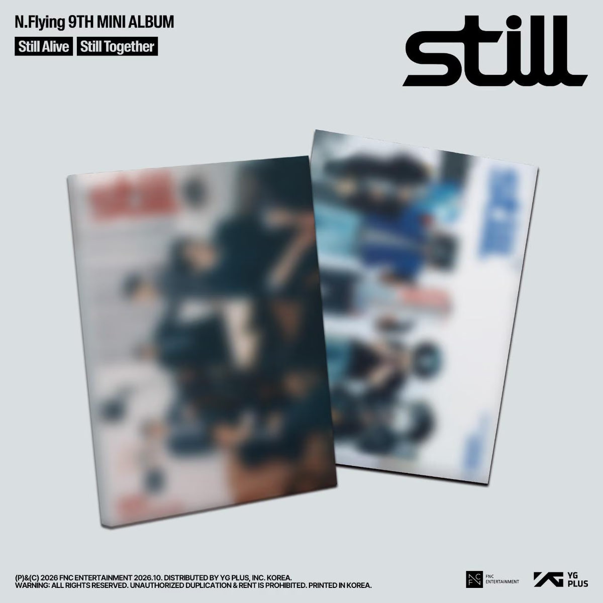 (PRE-ORDER) N.FLYING - 9TH MINI ALBUM [STILL] (PHOTOBOOK VER.) (2 VERSIONS) RANDOM