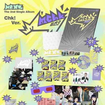 (PRE-ORDER) NEXZ - 2ND SINGLE ALBUM [MMCHK] (2 VERSIONS) RANDOM - LightUpK