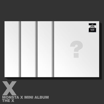 (PRE-ORDER) [HELLO82] [HELLO82 EXCLUSIVE] MONSTA X - THE X (4 VERSIONS) - LightUpK
