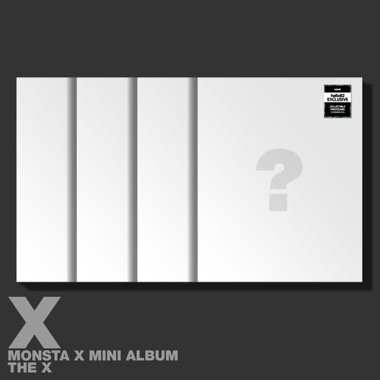 (PRE-ORDER) [HELLO82] [HELLO82 EXCLUSIVE] MONSTA X - THE X (4 VERSIONS) - LightUpK