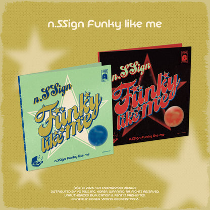 (PRE-ORDER) N.SSIGN - FUNKY LIKE ME (2 VERSIONS) RANDOM