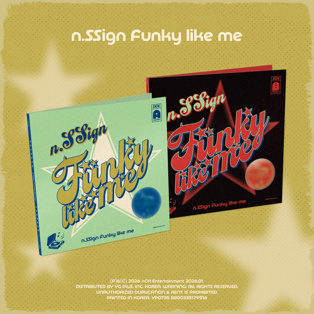 (PRE-ORDER) N.SSIGN - FUNKY LIKE ME (2 VERSIONS) RANDOM