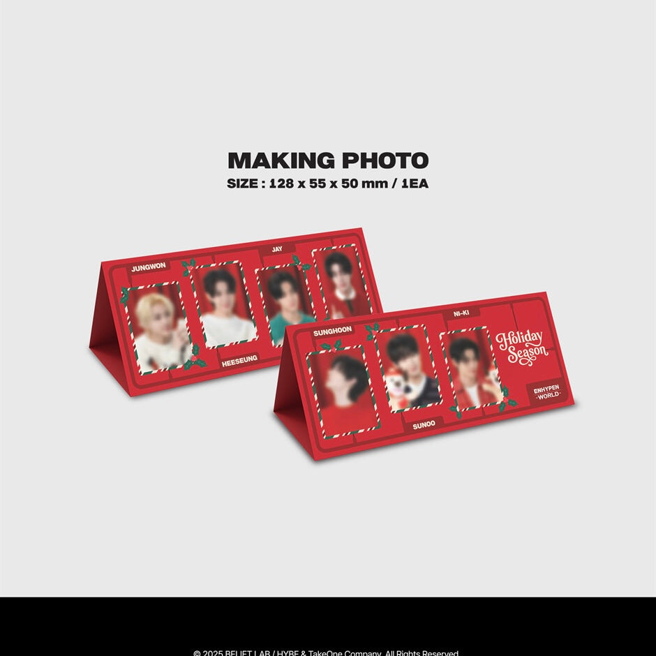 PRE-ORDER) ENHYPEN - WORLD COUPON CARD COLLECTION (HOLIDAY SEASON BAS
