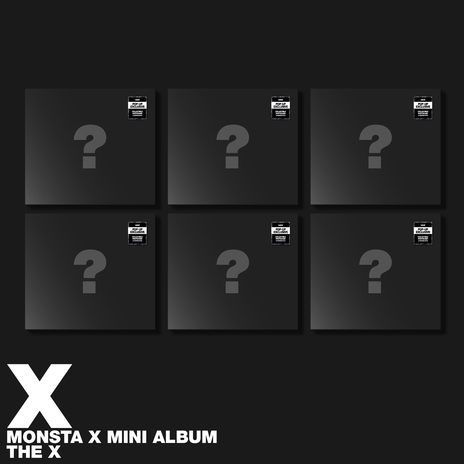 (PRE-ORDER) [HELLO82] [POP-UP EXCLUSIVE] MONSTA X - THE X (DIGIPACK) (6 VERSIONS) - LightUpK