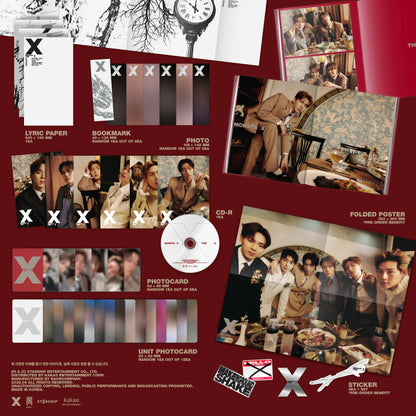 (PRE-ORDER) MONSTA X - THE X (4 VERSIONS) RANDOM - LightUpK