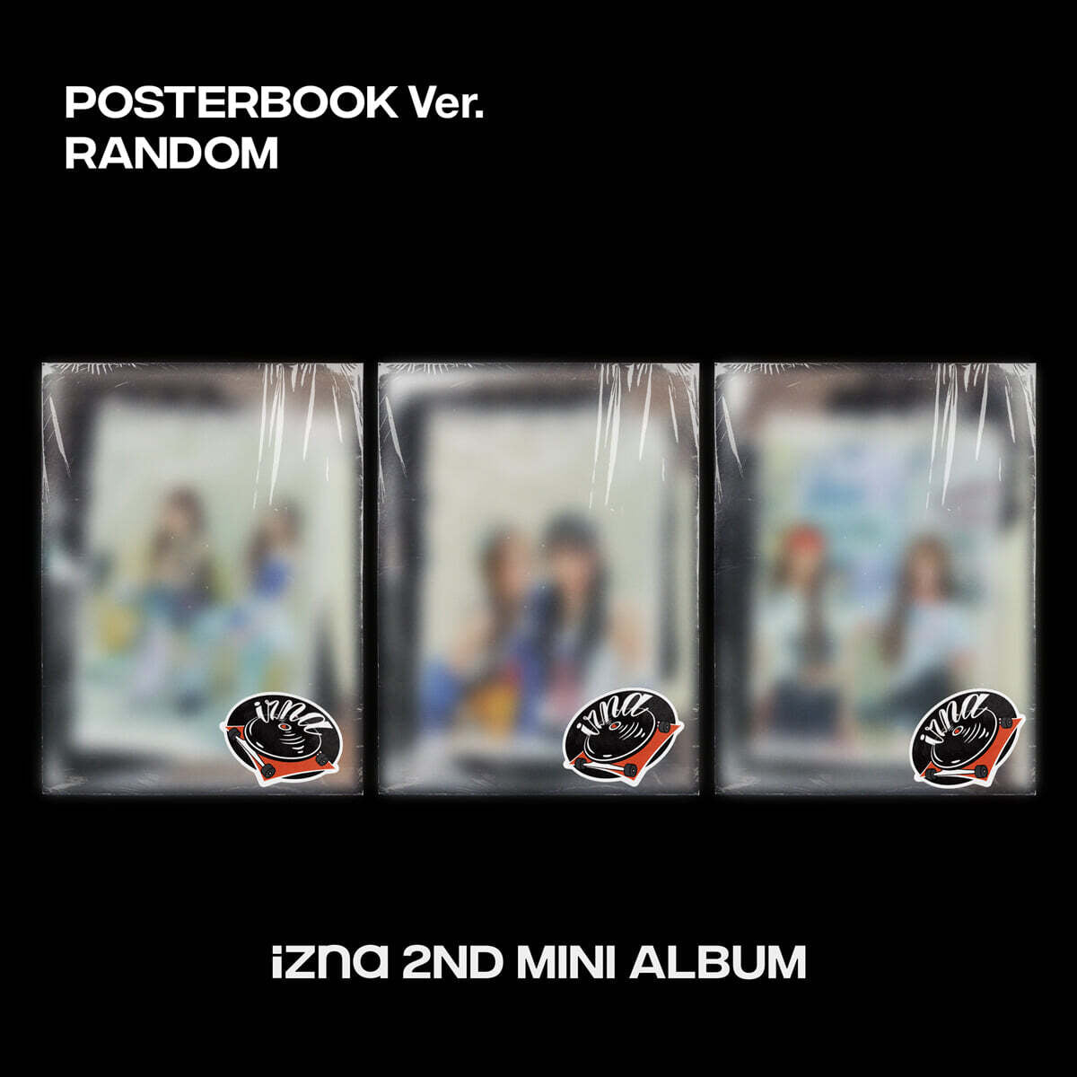 (PRE-ORDER) IZNA - 2ND MINI ALBUM [NOT JUST PRETTY] POSTERBOOK VER (3 VERSIONS) RANDOM - LightUpK