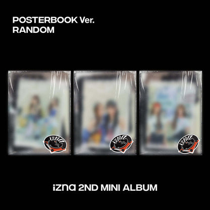 (PRE-ORDER) IZNA - 2ND MINI ALBUM [NOT JUST PRETTY] POSTERBOOK VER (3 VERSIONS) RANDOM - LightUpK