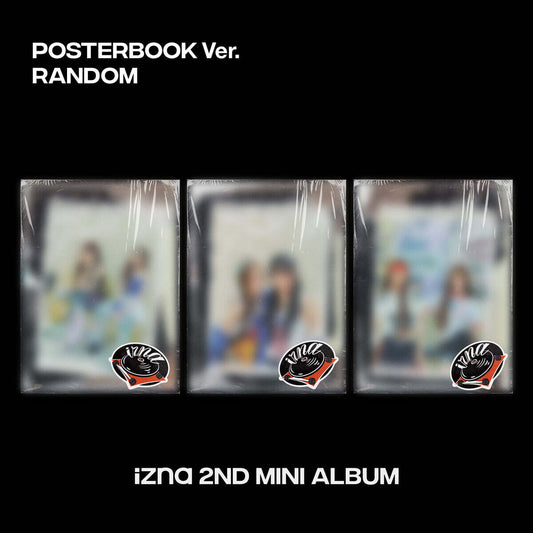 (PRE-ORDER) IZNA - 2ND MINI ALBUM [NOT JUST PRETTY] POSTERBOOK VER (3 VERSIONS) RANDOM - LightUpK