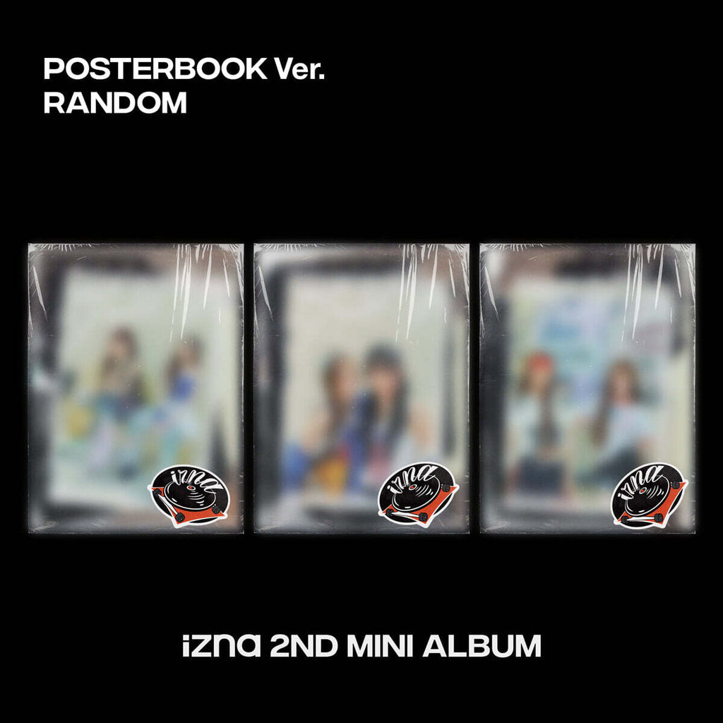 (PRE-ORDER) IZNA - 2ND MINI ALBUM [NOT JUST PRETTY] POSTERBOOK VER (3 VERSIONS) RANDOM - LightUpK