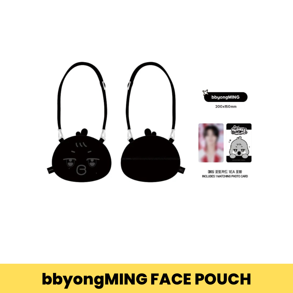 ATEEZ - ANITEEZ IN THE CALLING - FACE POUCH (8 VERSIONS)