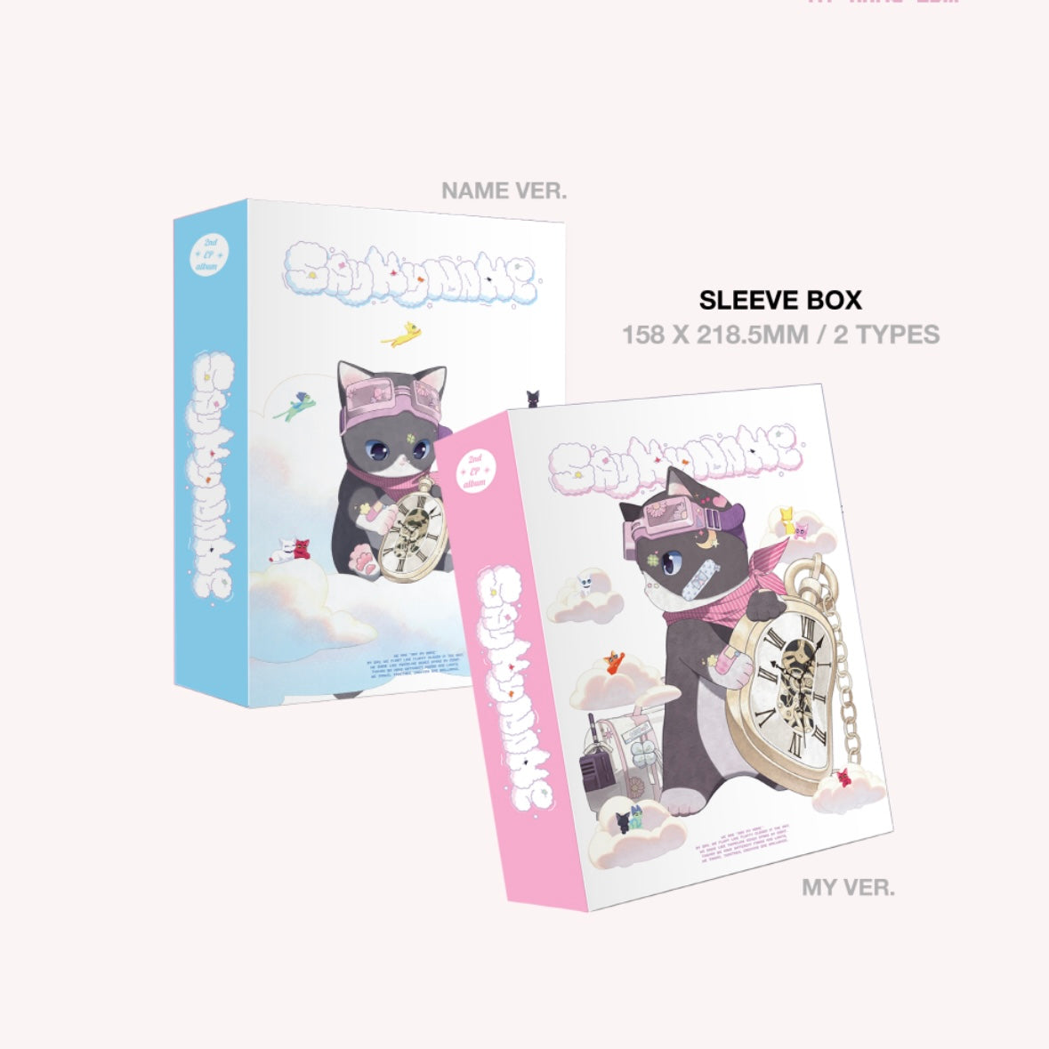 SAY MY NAME - 2ND EP ALBUM [MY NAME IS...] (2 VERSIONS) - LightUpK