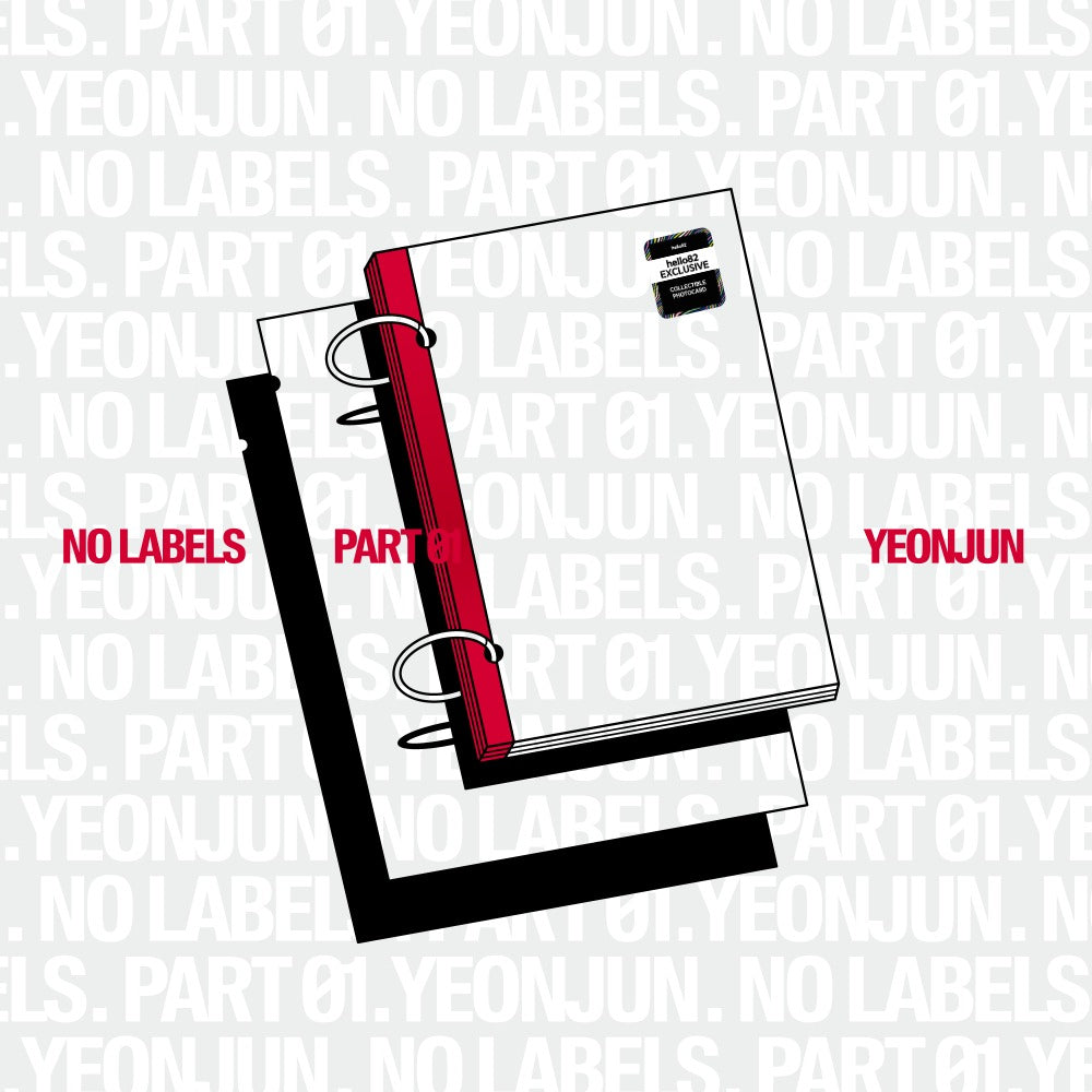 (PRE-ORDER) [HELLO82] [HELLO82 EXCLUSIVE] YEONJUN (TXT) - NO LABELS: PART 01 (3 VERSIONS) - LightUpK