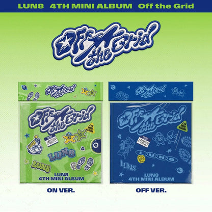 (PRE-ORDER) LUN8 - 4TH MINI ALBUM [OFF THE GRID] (2 VERSIONS) RANDOM