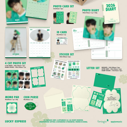 (PRÉCOMMANDE) CHA EUN-WOO - MEILLEURS VŒUX 2026 [LUCKY EXPRESS]