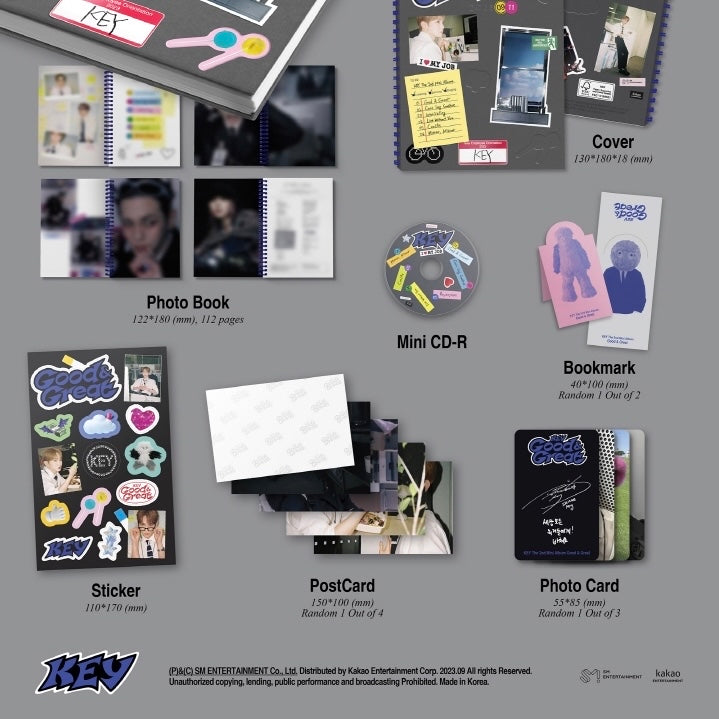 KEY - GOOD & GREAT [2ND MINI ALBUM] (WORK REPORT VER.)