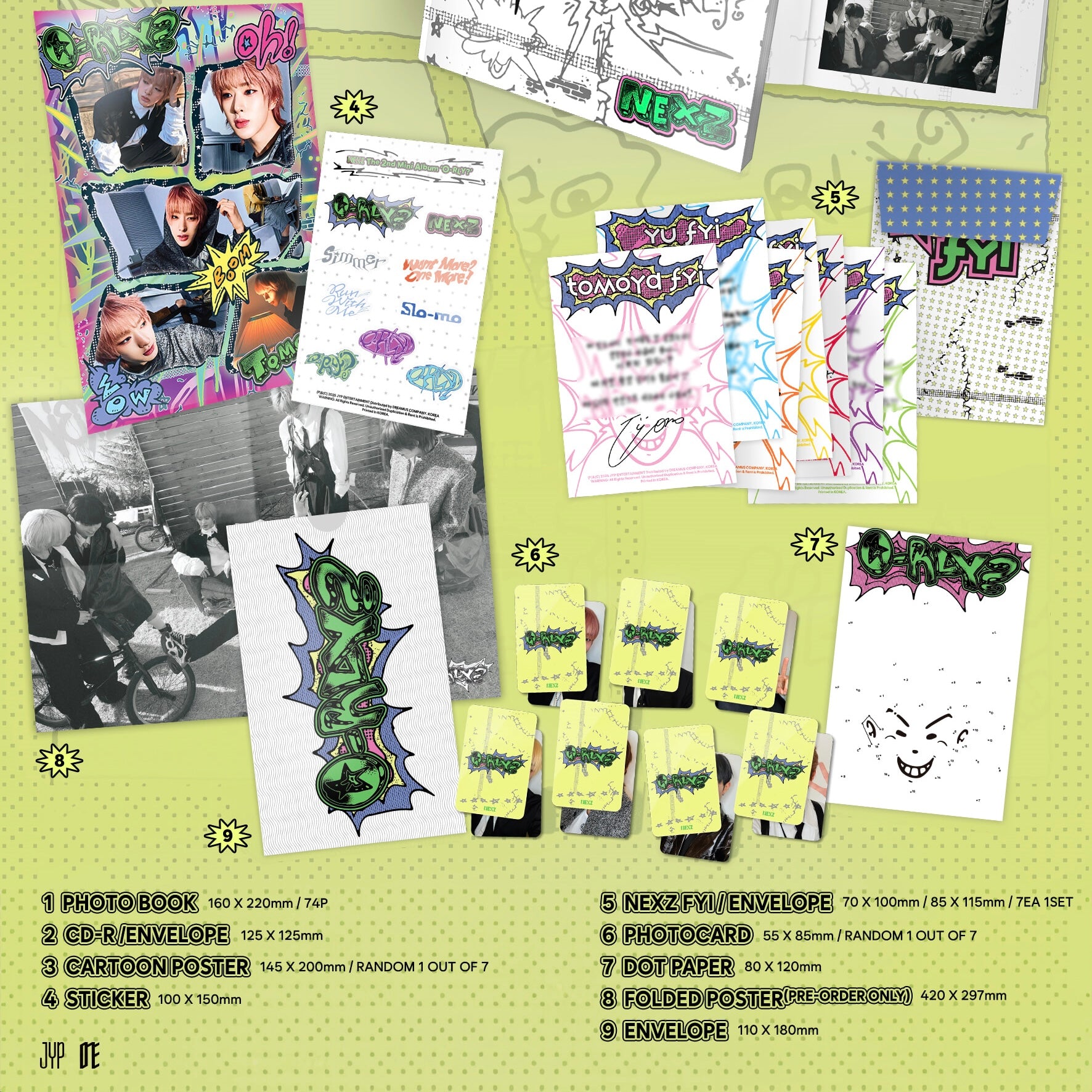 NEXZ - 2ND MINI ALBUM [O-RLY?] (2 VERSIONS) - LightUpK