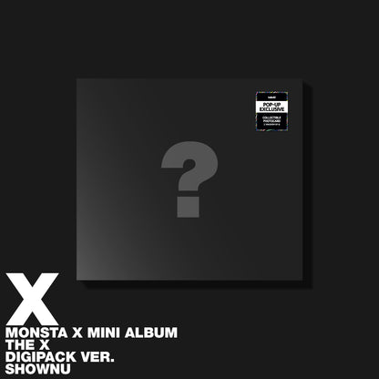 (PRE-ORDER) [HELLO82] [POP-UP EXCLUSIVE] MONSTA X - THE X (DIGIPACK) (6 VERSIONS) - LightUpK