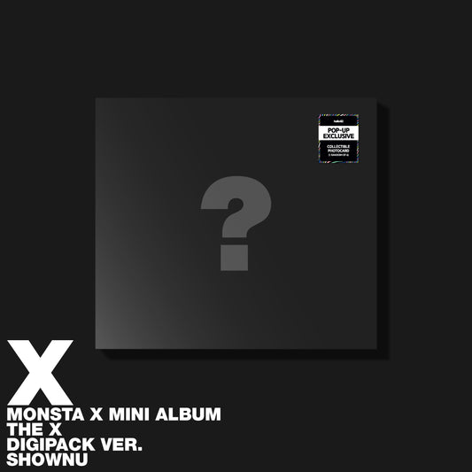 (PRE-ORDER) [HELLO82] [POP-UP EXCLUSIVE] MONSTA X - THE X (DIGIPACK) (6 VERSIONS) - LightUpK