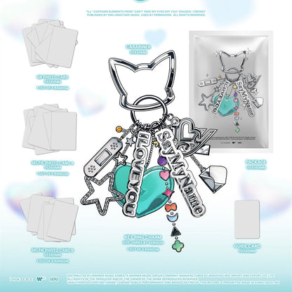 SAY MY NAME - 1ST SINGLE [ILY] (KEY RING VER.) - LightUpK