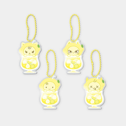 (PRE-ORDER) AESPA - RANDOM MINI ACRYLIC SHAKER KEYRING / 2026 aespa WEEK - MAKE IT LEMONADE OFFICIAL MD