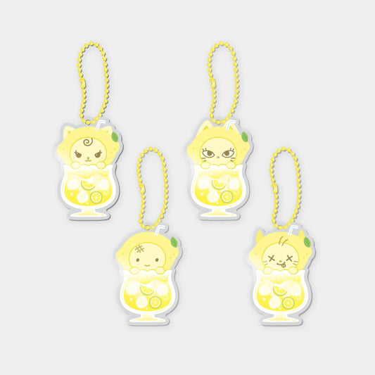 (PRÉCOMMANDE) AESPA - PORTE-CLÉS MINI SHAKER EN ACRYLIQUE ALÉATOIRE / SEMAINE AESPA 2026 - PRODUITS OFFICIELS MAKE IT LEMONADE