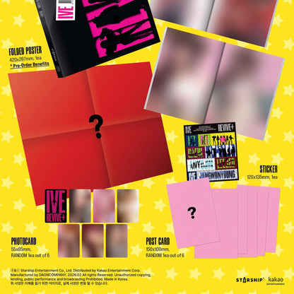 (PRE-ORDER) IVE - THE 2ND ALBUM [REVIVE+] (2 VERSIONS) RANDOM - LightUpK