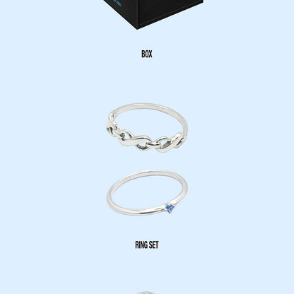 (PRE-ORDER) ATEEZ - 8ROOM POP-UP OFFICIAL MERCH - ATINY RING - LightUpK