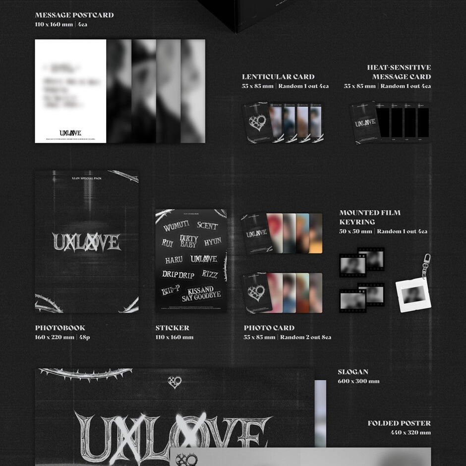 (PRE-ORDER) XLOV - [UXLXVE] SPECIAL PACK - LightUpK