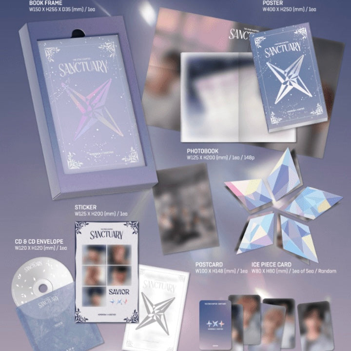 Tomorrow X Together Album - The Star Chapter: SANCTUARY Cassette Tape Speaker ver.+Pre Order Benefits+BolsVos Exclusive K-POP Giveaways Package Tomorrow X Together Album - The Star Chapter: SANCTUARY Cassette Tape Speaker ver.+Pre Order Benefits+BolsVos Exclusive K-POP Giveaways Package