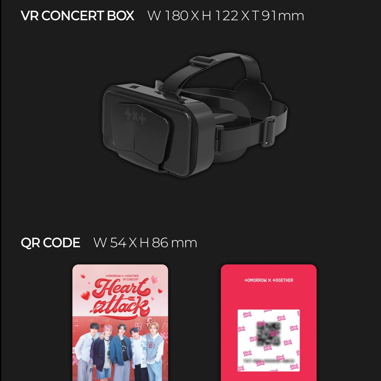(PRE-ORDER) [HELLO82] TOMORROW X TOGETHER - VR CONCERT BOX (3 VERSIONS) - LightUpK