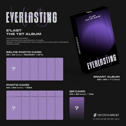 E'LAST - 1ER ALBUM [EVERLASTING] (SMART ALBUM) (2 VERSIONS)