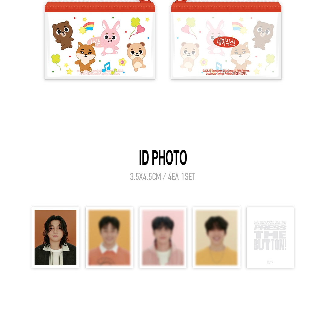 (PRE-ORDER) DAY6 - 2026 SEASON’S GREETINGS [PRESS THE BUTTON] - LightUpK