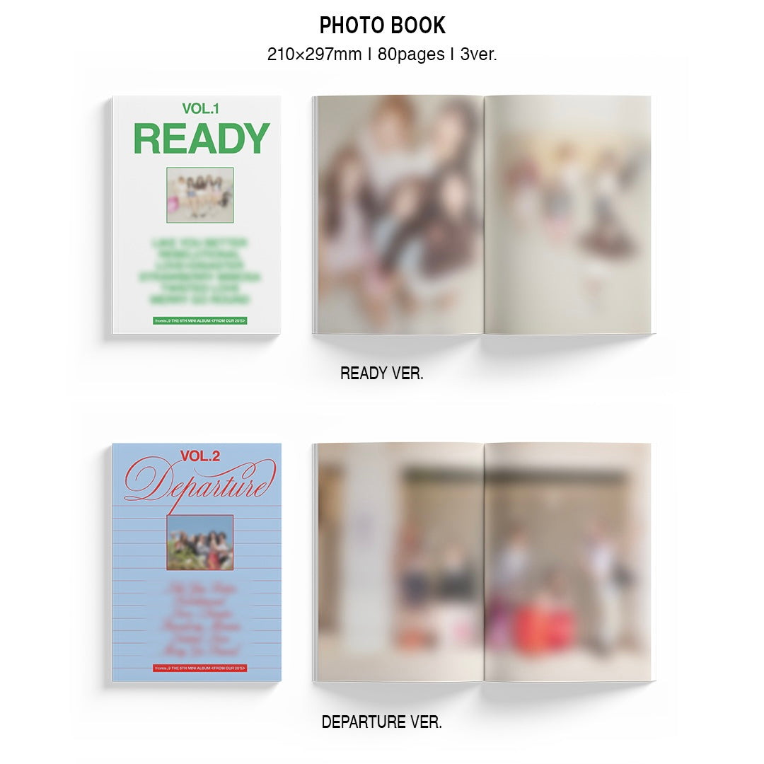 FROMIS_9 - 6TH MINI ALBUM [FROM OUR 20'S] (3 VERSIONS) - LightUpK