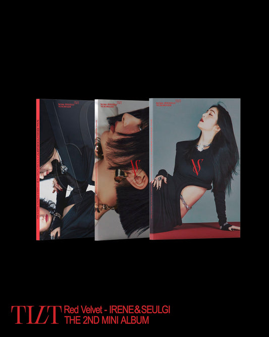 RED VELVET - IRENE & SEULGI - 2ND MINI ALBUM [TILT] (PHOTO BOOK VER.) (3 VERSIONS) - LightUpK