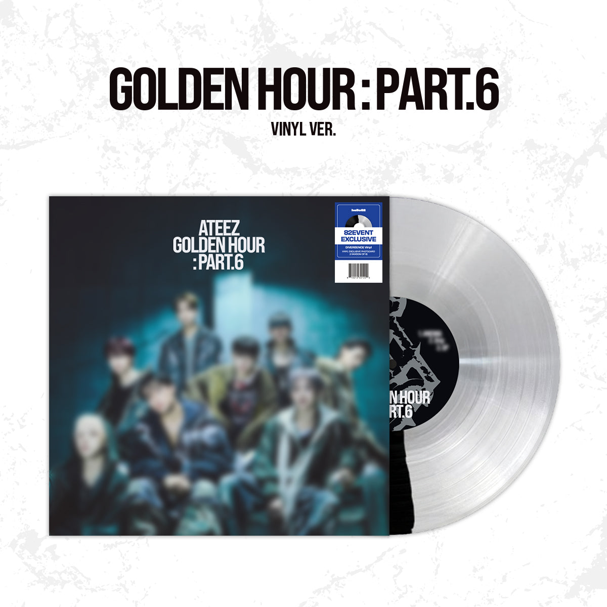 (PRE-ORDER) [hello82] [82EVENT EXCLUSIVE] ATEEZ - GOLDEN HOUR : PART.6 (VINYL VER.)