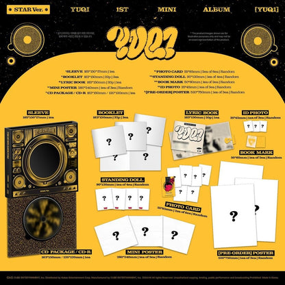 YUQI (G)I-DLE - 1ER MINI ALBUM [YUQ1] (2 VERSIONS)