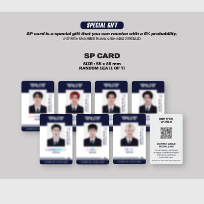 (PRE-ORDER) ENHYPEN - WORLD COUPON CARD COLLECTION (PILOT BASIC VER.) - LightUpK