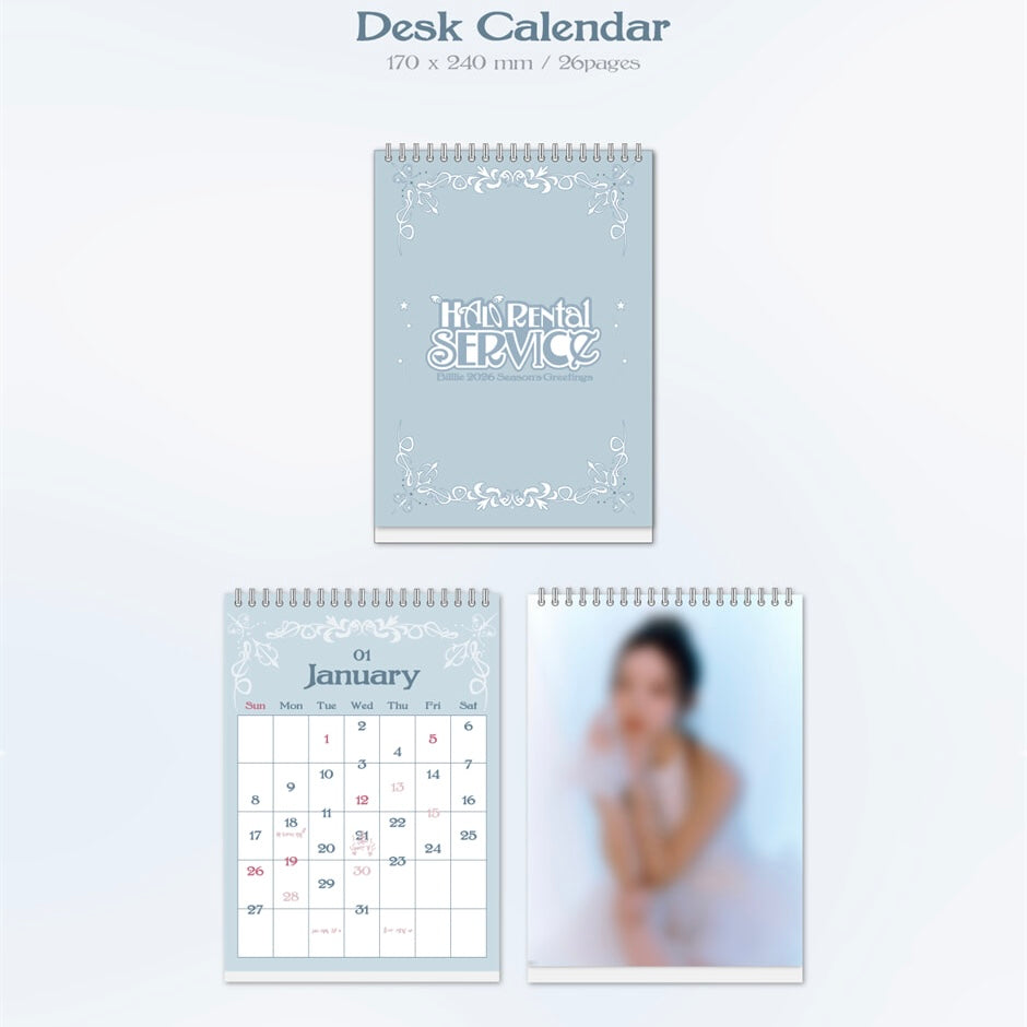 (PRE-ORDER) BILLLIE - 2026 SEASON'S GREETINGS [HALO RENTAL SERVICE]