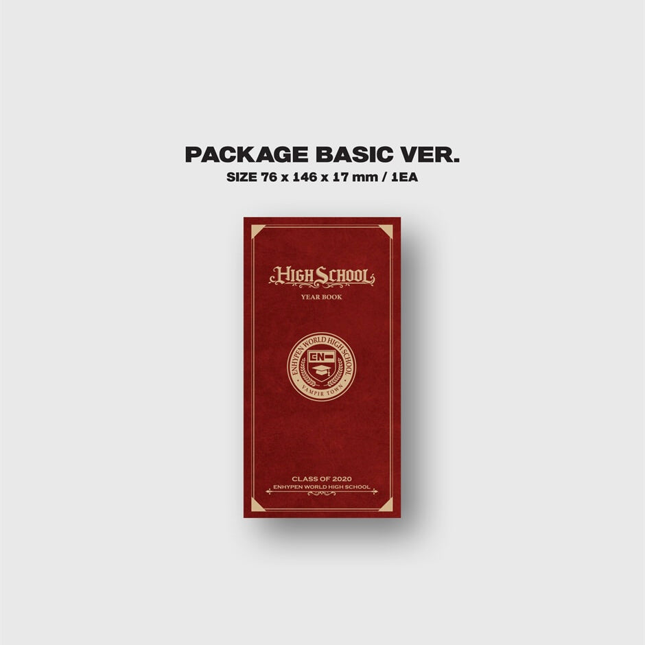 (PRE-ORDER) ENHYPEN - WORLD COUPON CARD COLLECTION (HIGH SCHOOL BASIC VER.) - LightUpK