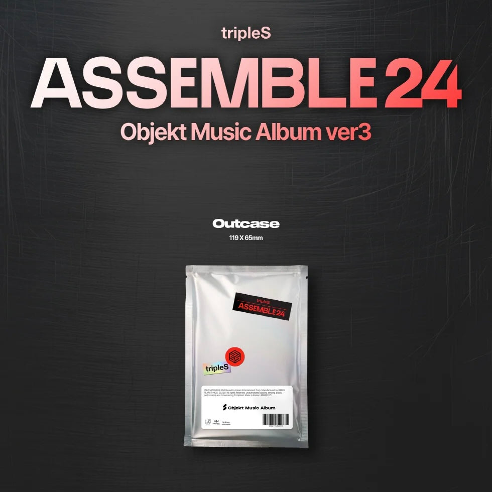 (PRE-ORDER) TRIPLES - VOL.1 [ASSEMBLE24] (OBJEKT MUSIC ALBUM VER3)