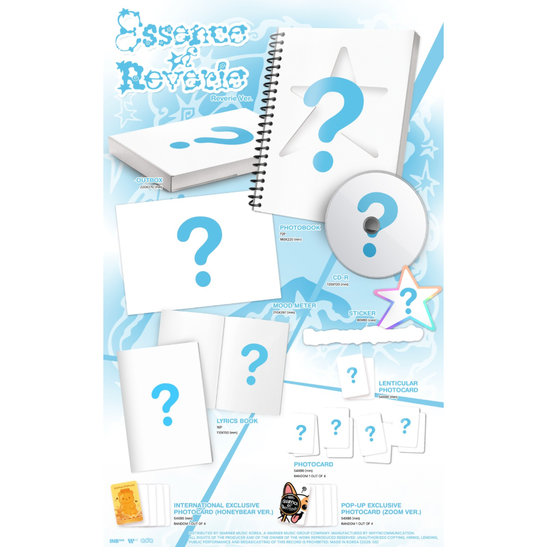 (PRE-ORDER) [POP-UP EXCLUSIVE] [HELLO82] BAEKHYUN - 5TH MINI ALBUM [ESSENCE OF REVERIE] (PHOTOBOOK VER.) (2 VERSIONS) - LightUpK