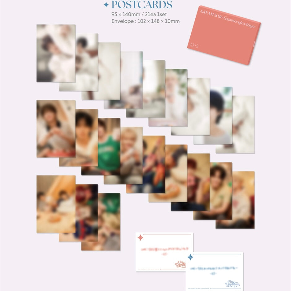 (PRE-ORDER) &TEAM - 2026 SEASON GREETINGS [IN A DAYDREAM] - LightUpK