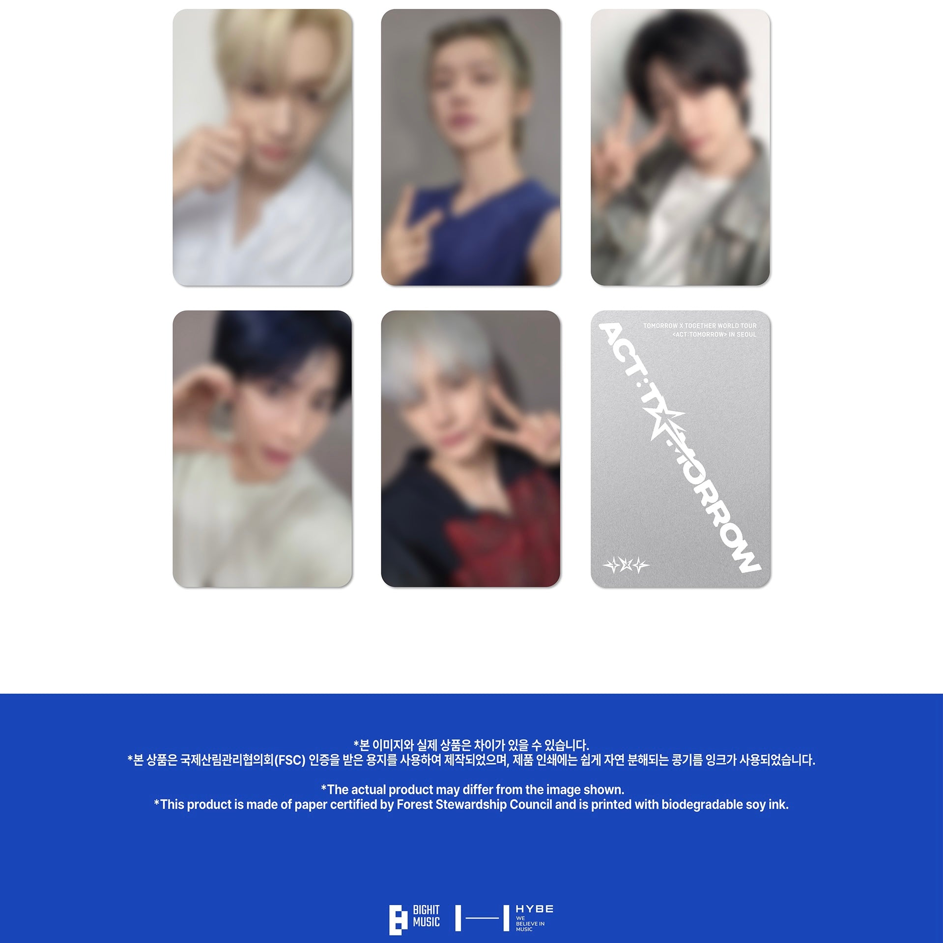 (PRE-ORDER) TOMORROW X TOGETHER WORLD TOUR <ACT : TOMORROW> IN SEOUL - LightUpK