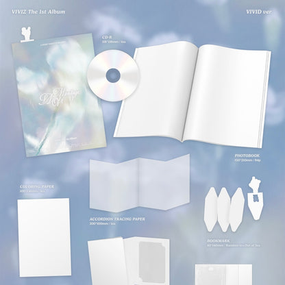 VIVIZ - THE 1ST ALBUM [A MONTAGE OF ( )] (2 VERSIONS) - LightUpK