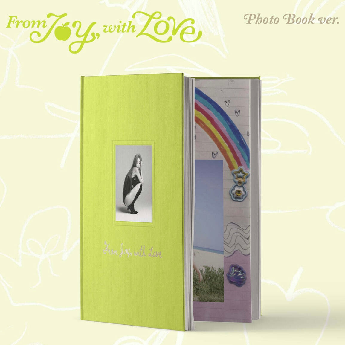 (PRE-ORDER) JOY - 1ST MINI ALBUM [FROM JOY, WITH LOVE] (PHOTO BOOK VER.) - LightUpK
